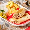Chicken Shawarma Wrapped with Filling Chips